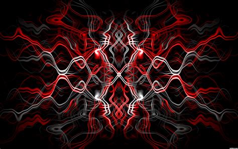 75 Black And Red Abstract Wallpaper