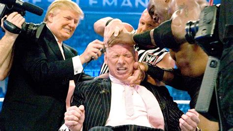 Donald Trump Re Live New Us President Starring At Wwe Wrestlemania
