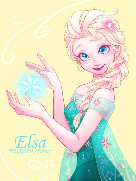Elsa Frozen Fever Fan Art 38082124 Fanpop