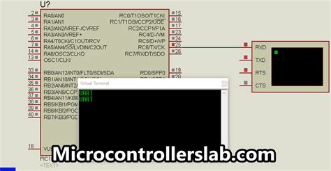 Uart Communication Pic Microcontroller Programming In Mplab Xc8 Pic