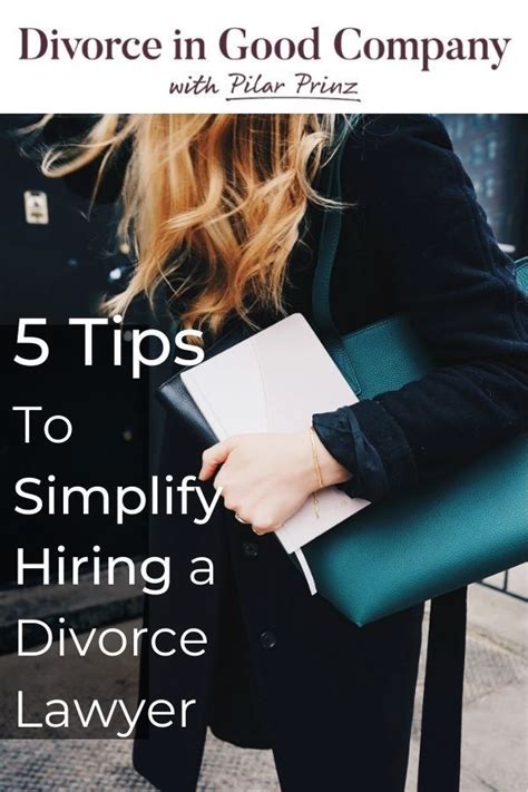 5 Tips On Hiring A Divorce Lawyer Divorce Advice Woman Divorce