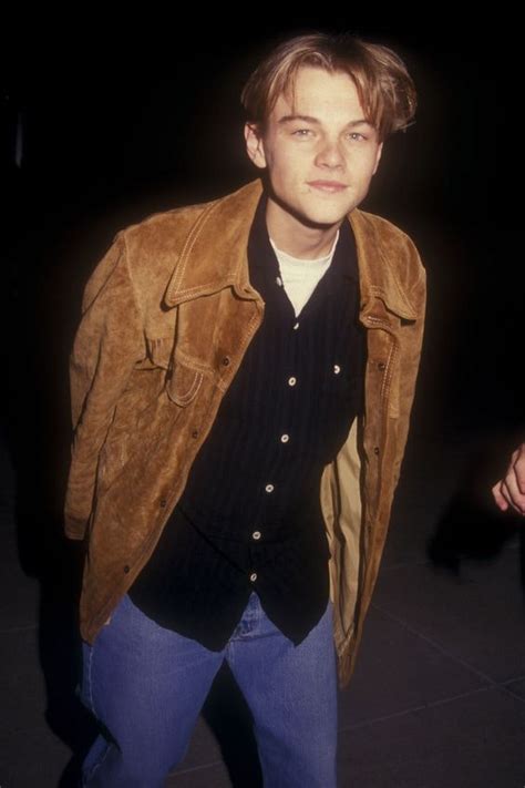 Look Back At Young Leonardo Dicaprios Best 90s Moments Young Photos