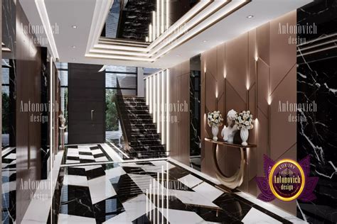 Modern Entryways In Dubai By Luxury Antonovich Design