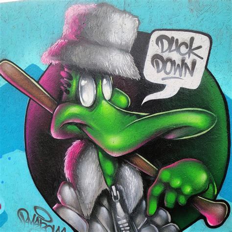 Duck Down Rmer Graffiti Artist Murals And Canvas Cardiff Uk