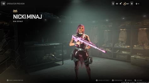 Nicki Minaj Call Of Duty Operator YouTube