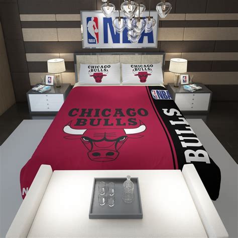 Chicago Bulls Nba Basketball Comforter
