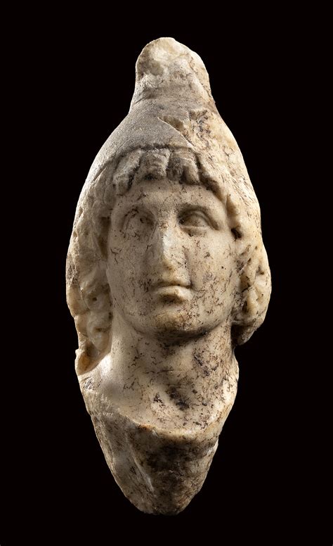 Sold Price Amazing Roman Marble Head Of Mithras 2nd 3rd Century Ad