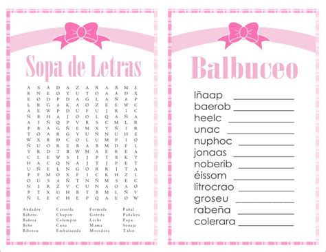 Juegos de mímica, de palabras, con globos y bingo para imprimir. Juegos para la Baby Shower de tu nene | Superbebe.org