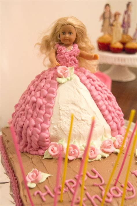 mini american girl doll birthday cake american girl cakes american
