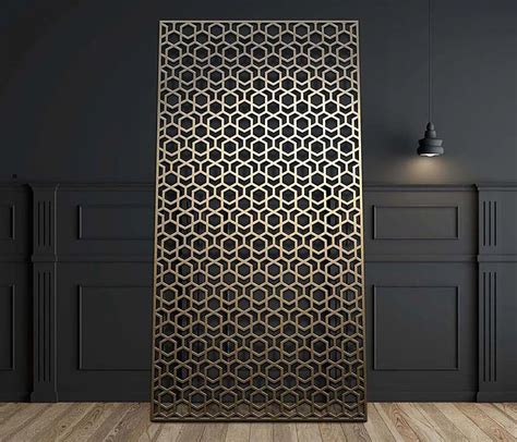 Premium Quality Gold Anodized Stainless Steel Decorative Partition Wall And Metal Screen