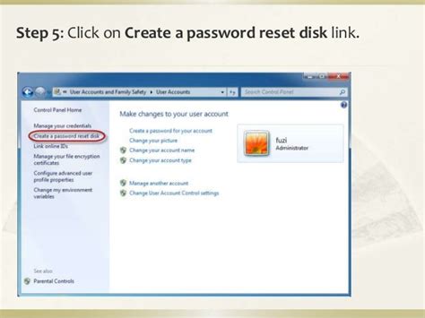 2 Ways To Create A Windows 7 Password Reset Usb Disk