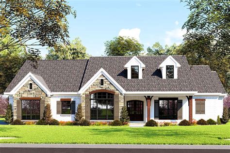 Plan 70656mk 3 Bed Country Home Plan With Large Grilling Porch