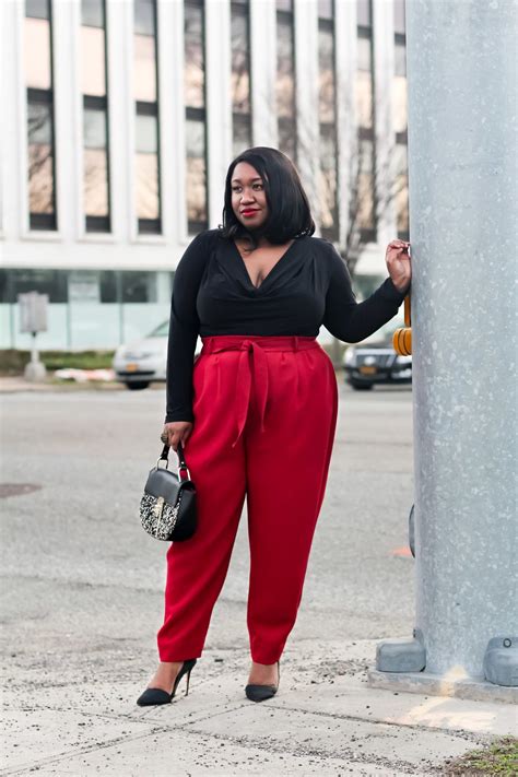 plus size red pants outfit seeing red shapely chic sheri red pants outfit spring