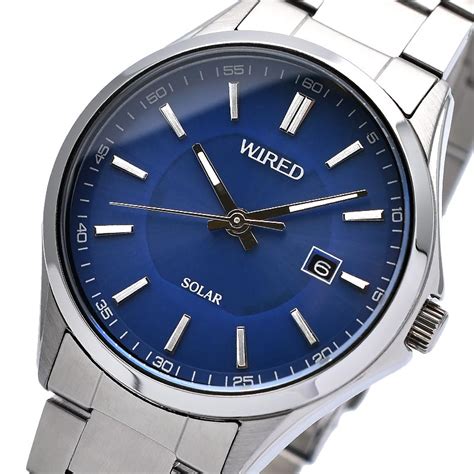 セイコー ワイアード ソーラー メンズ 腕時計 AGAD SEIKO WIRED ブルー メンズ ニュースタンダードモデル 時計新品中古レンタル腕時計本舗公式サイト