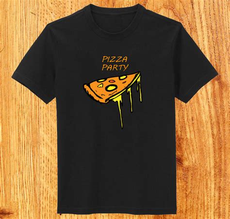 Vector Funky Pizza T Shirt Design Download Free Vector