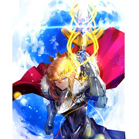 Lancer Artoria Pendragon Fate Grand Order The Stage Image By Pan