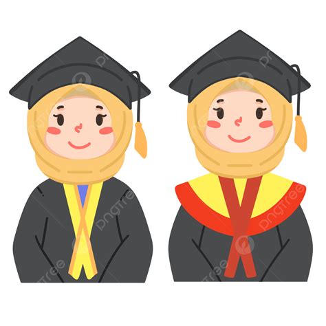 Wisuda Hijab Png Vector Psd And Clipart With Transparent Background
