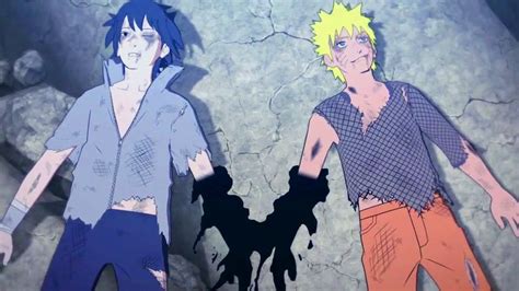 Sasuke And Naruto Fighting