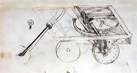 Leonardo da Vinci's Self-Propelled Cart, 1478 - Malevus