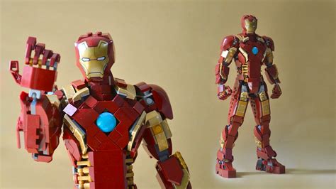 Clever Lego Moc Combined 2 Lego Iron Man Sets To Form A Ucs Worthy Lego