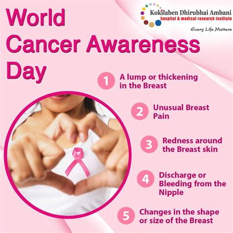 world cancer awareness day health tips from kokilaben hospital