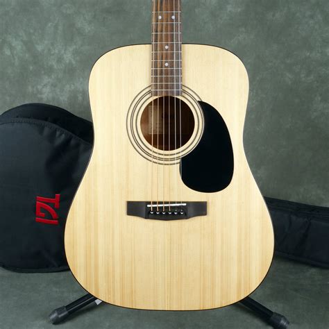 Cort Ad E Op Acoustic Dreadnought Guitar W Gig Bag Nd Hand Rich