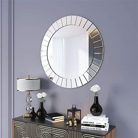 kohros modern beveled wall mirror large grecian venetian decorative mirrors for bedroom living