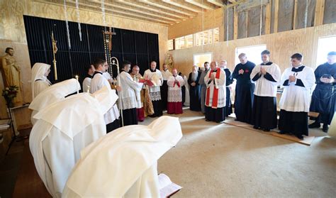 Discalced Carmelites Use Time Honored Skills To Construct New Monastery