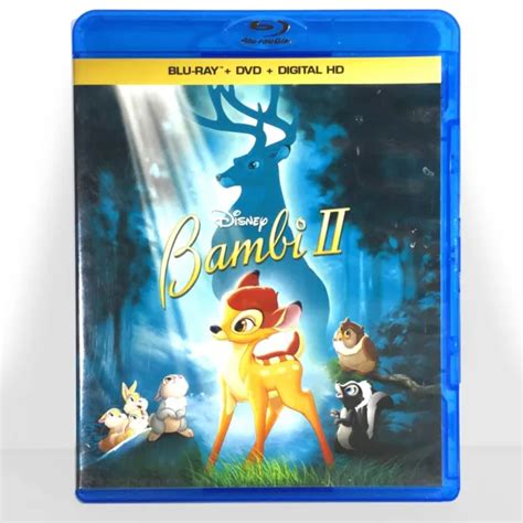 Walt Disney S Bambi 2 Blu Ray Dvd 2006 Widescreen Like New 7 98 Picclick