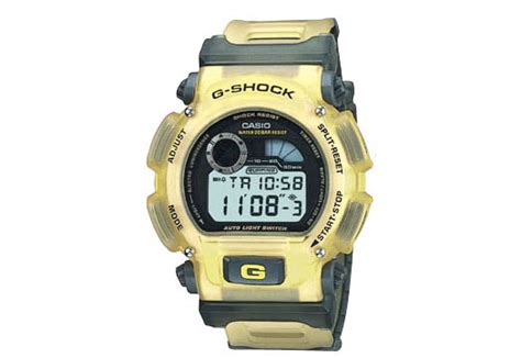 The case provides the foundation for all other major watch components. Casio G-Shock watchstrap yellow | DW-9000 G-lide