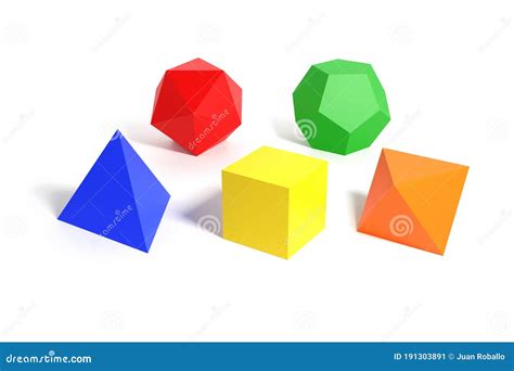 Sólidos Platónicos Tetraedro Hexaedro Octaedro Dodecaedro E Icosaedro