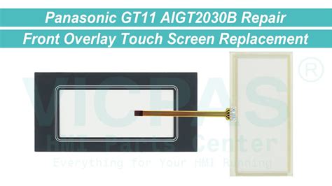 Aigt2030b Panasonic Touch Screen Panel Film Repair Youtube