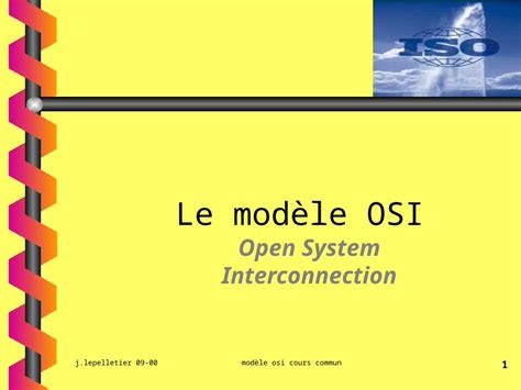 Ppt J Lepelletier Mod Le Osi Cours Commun Le Mod Le Osi Open System Interconnection