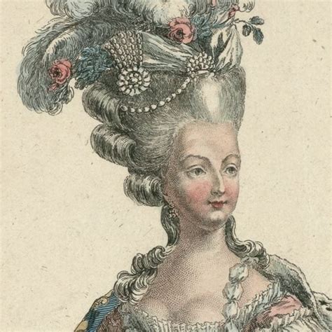 Marie Antoinette Loved Ornate Hair Blog Linda May Studio Marie