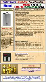 Energy Star Natural Gas Tankless Water Heater Pictures
