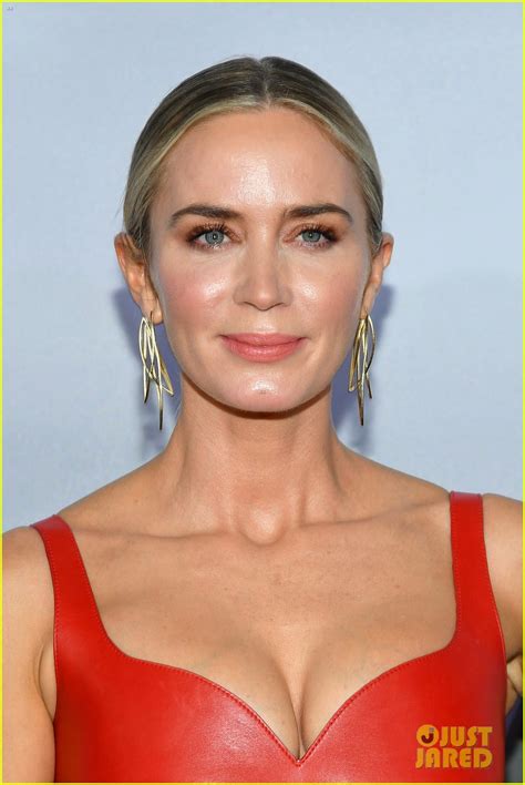 Photo Emily Blunt Hot In Leather A Quiet Place Part Premiere John