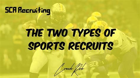 The 2 Types Of Sports Recruits Win Big Sports