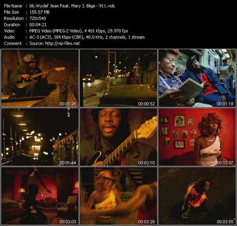 Wyclef Jean Feat. Mary J. Blige - 911 - Download High-Quality Video(VOB)