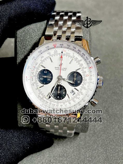 Breitling Navitimer 1 B01 Chronograph Year Of Production 2022 White