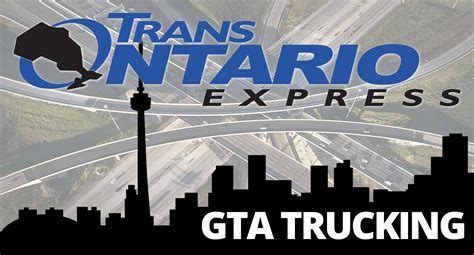 Trans Ontario Express Toronto Gta Montreal Vancouver Dallas