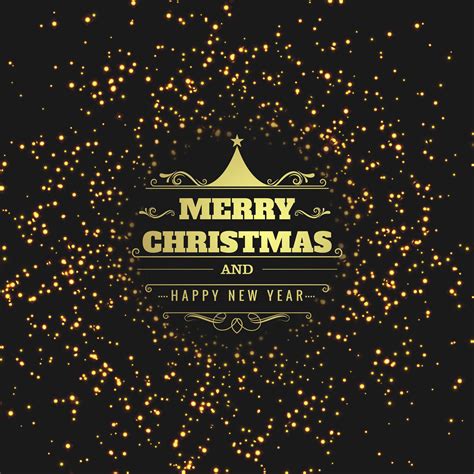 Modern Merry Christmas Glitters Background 266522 Vector Art At Vecteezy