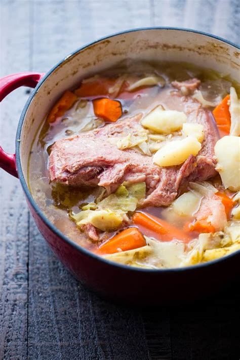 Corned beef and cabbage is a classic dinner dish for saint patrick's day. Corned Beef and Cabbage Recipe | Easy Beef Brisket Recipe