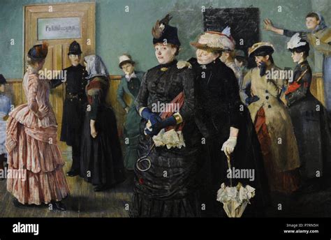 Christian Krohg 1852 1925 Norwegian Painter Albertine To See The