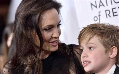 brad pitt and angelina jolie today daughter shiloh is a photocopy of her mother beautiful how