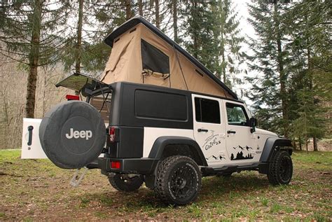 De Jeep Jk Gazell 4x4 Camper Mountainbike Magazine