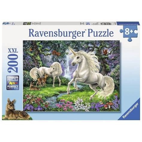 200 Pc Ravensburger Mystical Unicorns Puzzle Xxl From Who What Why