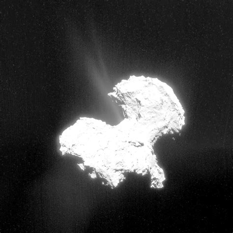 Latest Rosetta Navcam Images Reveal Jets On Churyumov Gerasimenko The