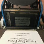 Bearer Strips Lyme Bay Press Letterpress Supplies