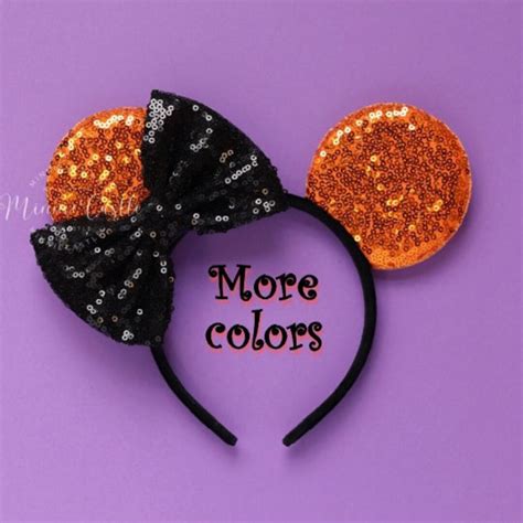 Halloween Ears Halloween Mickey Ears Minnie Ears Halloween Costume