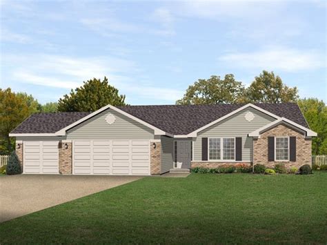 Ranch Style House Plan 3 Beds 2 Baths 1418 Sqft Plan 22 469